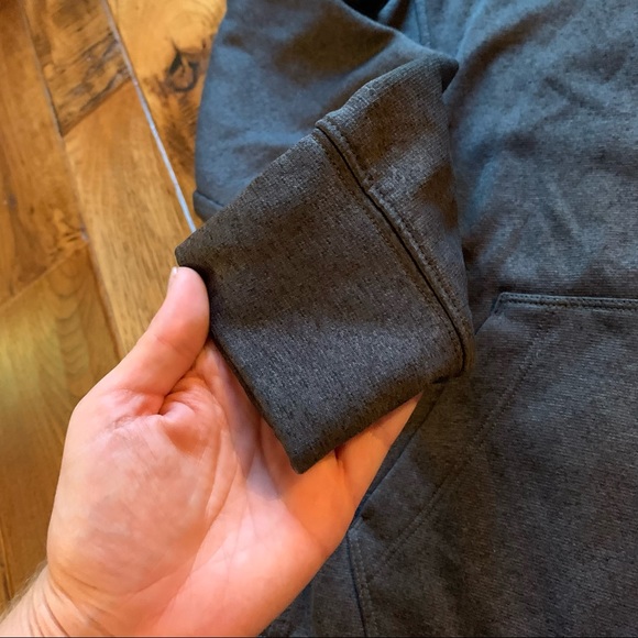 The North Face | Gray & Gold Hooded Sweatshirt | Sz M - Picture 7 of 15